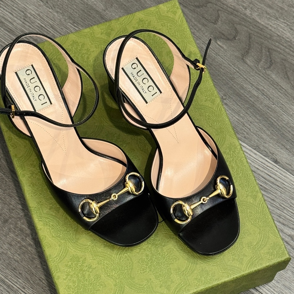 Brand New Gucci Lady Horsebit Sandals